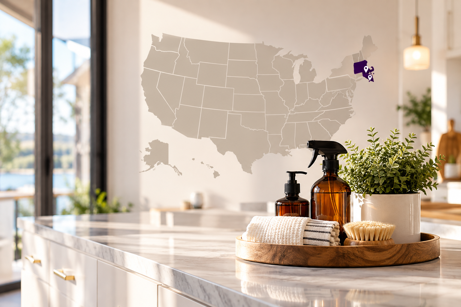 Professional residential cleaning service